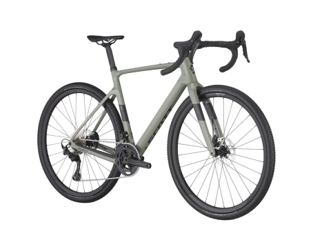 Vélo de gravel Unisexe ADDICT GRAVEL 50 Vert Sous-bois