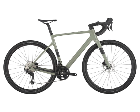 Vélo de gravel Unisexe ADDICT GRAVEL 50 Vert Sous-bois