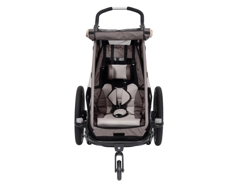 Remorque pour enfant MONO S BS-C09 Gris/Beige/Anthracite