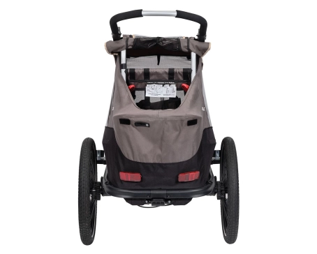 Remorque pour enfant MONO S BS-C09 Gris/Beige/Anthracite