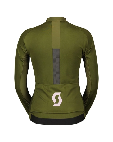 Veste coupe-vent Femme RC PRO WARM GORE-TEX WINDSTOPPER Vert Sapin/Rose