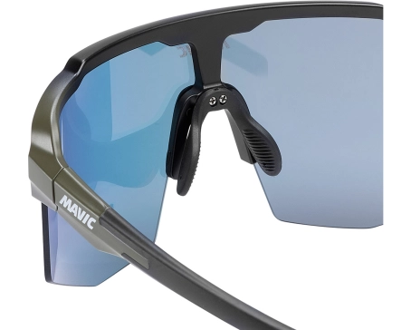 Lunettes Unisexe MVS SHIELD Khaki/Rouge Catégorie 2