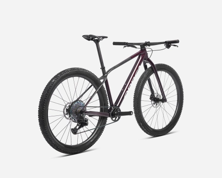 VTT semi rigide Unisexe ALMA M-LTD Bordeaux/Carbone