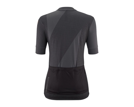 Maillot manches courtes Femme AKSIUM GRAPHIC Noir