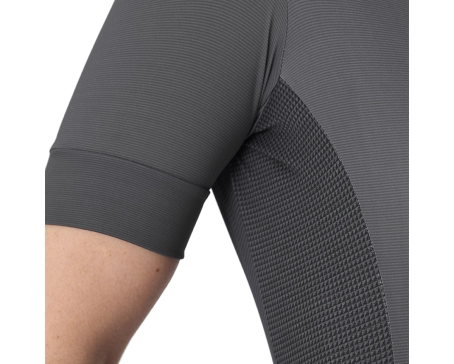 Maillot manches courtes Femme AKSIUM GRAPHIC Noir