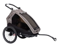 Remorque pour enfant MONO S BS-C09 Gris/Beige/Anthracite - Image 6/8