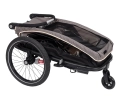 Remorque pour enfant MONO S BS-C09 Gris/Beige/Anthracite - Image 8/8