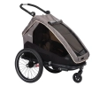 Remorque pour enfant MONO S BS-C09 Gris/Beige/Anthracite - Image 1/8