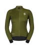Veste coupe-vent Femme RC PRO WARM GORE-TEX WINDSTOPPER Vert Sapin/Rose - Image 1/2