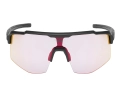 Lunettes Unisexe MVS SHIELD Noir/Rouge Photochromique - Image 4/4