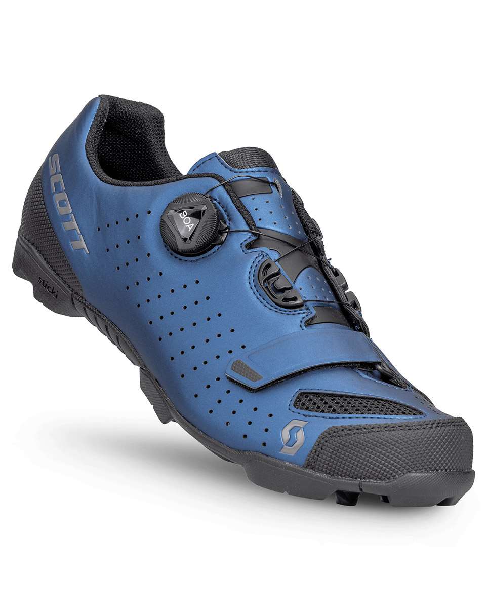 Chaussures VTT Homme MTB COMP BOA® Bleu/Noir