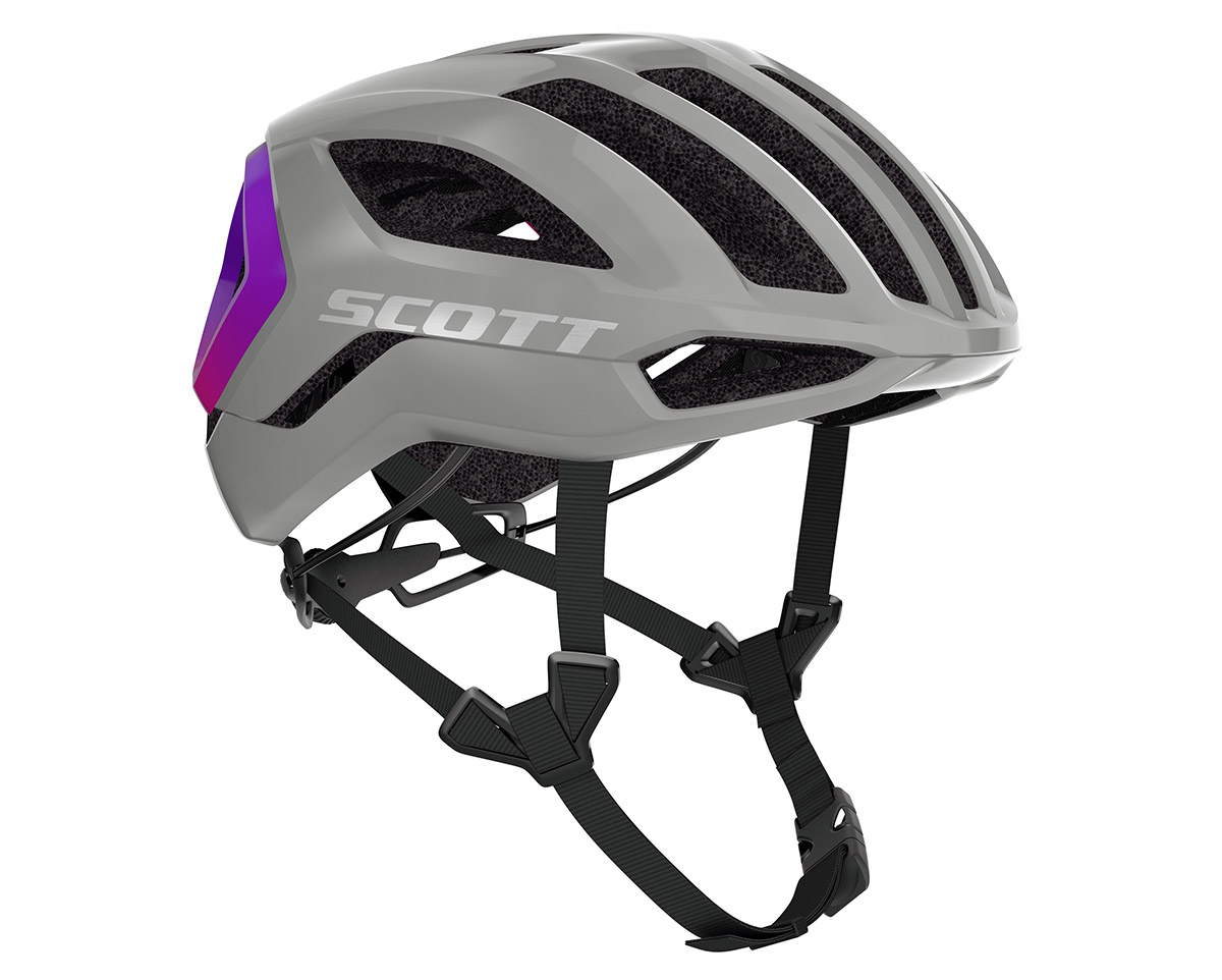 Casque Route/VTT Unisexe CENTRIC PLUS Gris/Violet