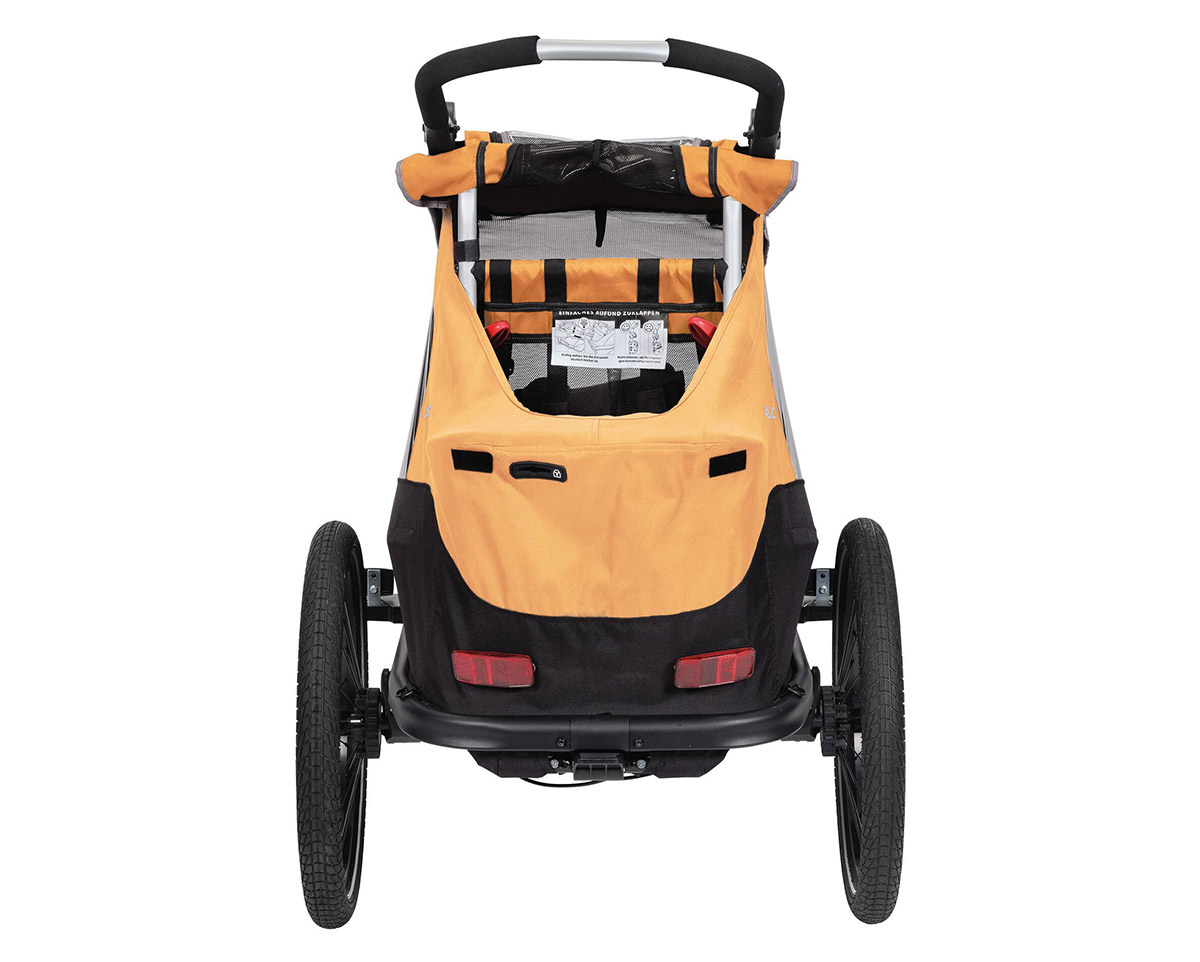 Remorque pour enfant MONO S BS-C09 Orange/Anthracite