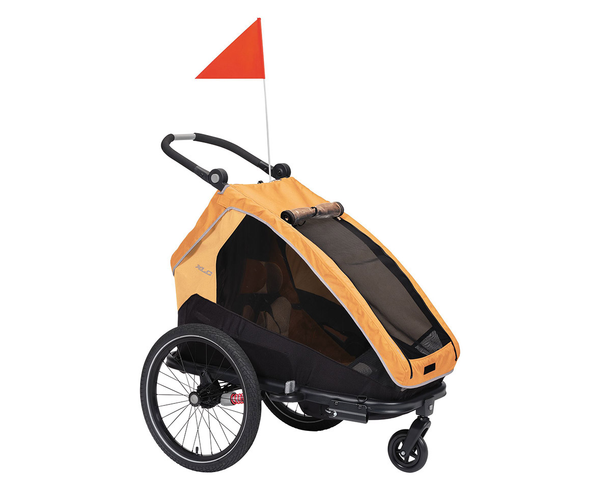 Remorque pour enfant MONO S BS-C09 Orange/Anthracite