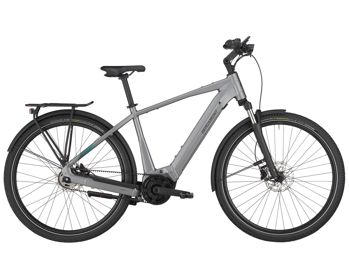 VTC électrique Unisexe E-HORIZON TOUR 35 BELT Titane/Argent