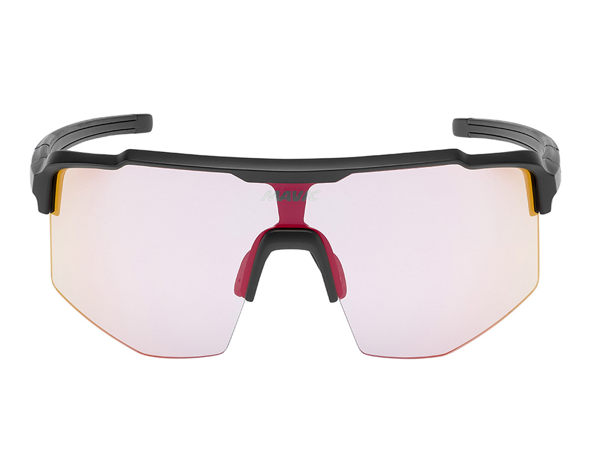 Lunettes Unisexe MVS SHIELD Noir/Rouge Photochromique
