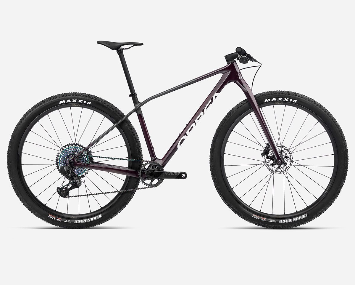 VTT semi rigide Unisexe ALMA M-LTD Bordeaux/Carbone