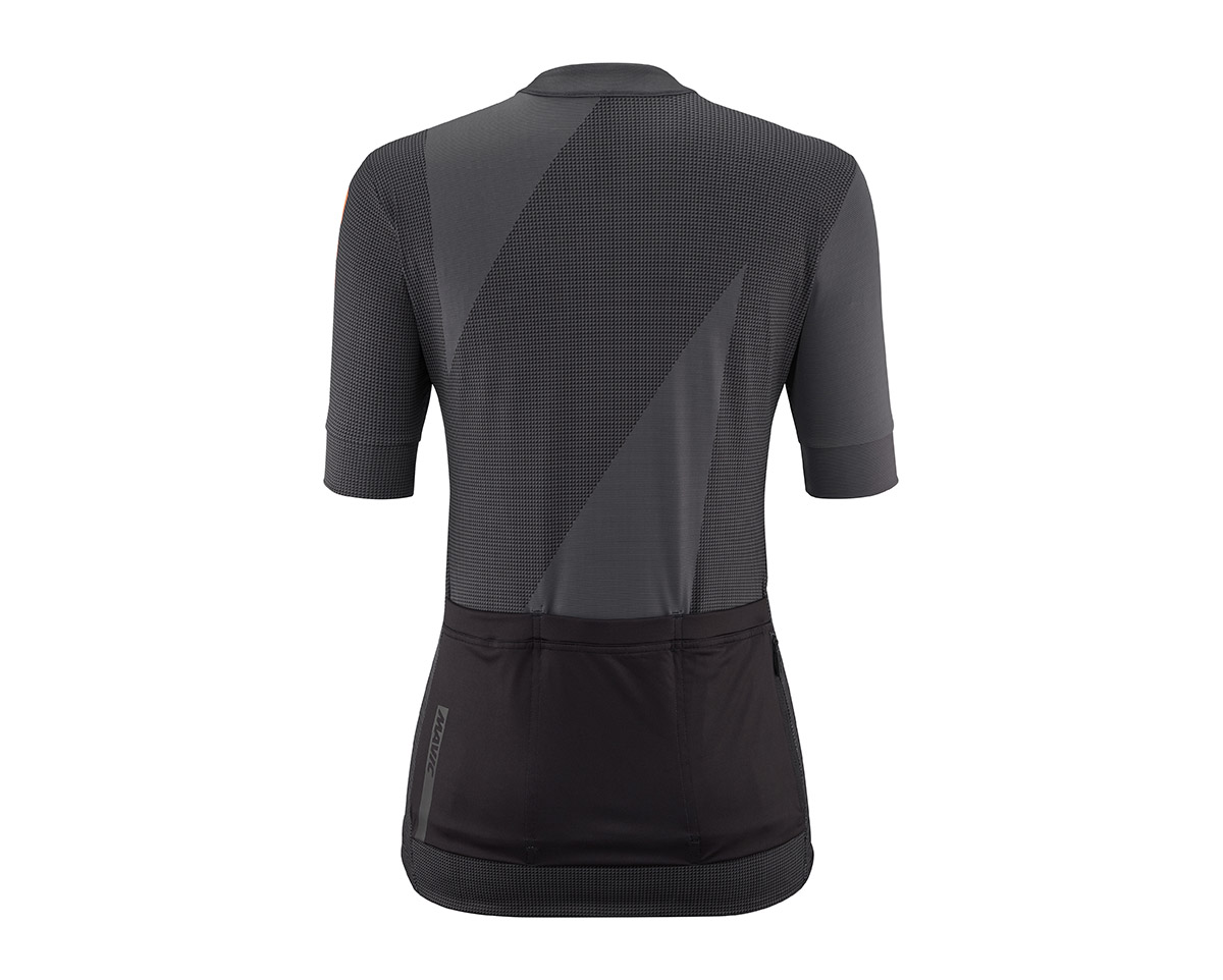 Maillot manches courtes Femme AKSIUM GRAPHIC Noir